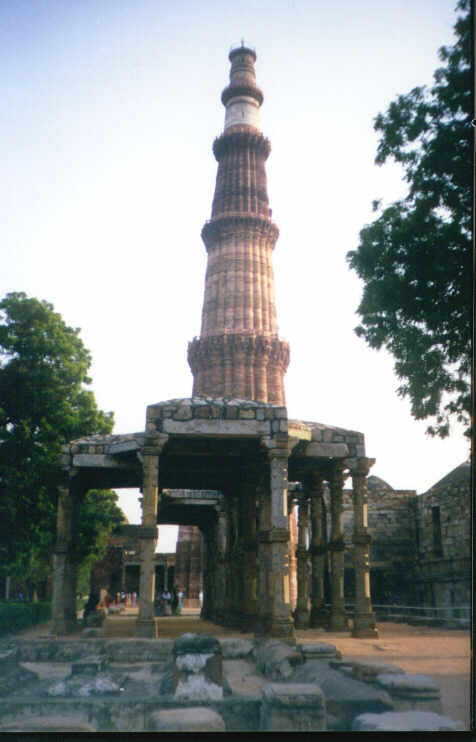 Qutub Minar, Height 235 Feet, New Delhi, Sep 2001